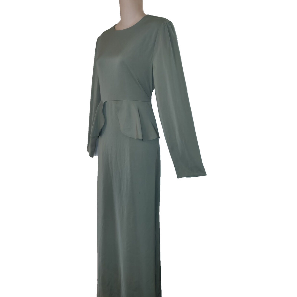 VEILED COLLECTION Green Dress First Sample Yunya Garments SIZE M Medium NEW NWT - Picture 5 of 16
